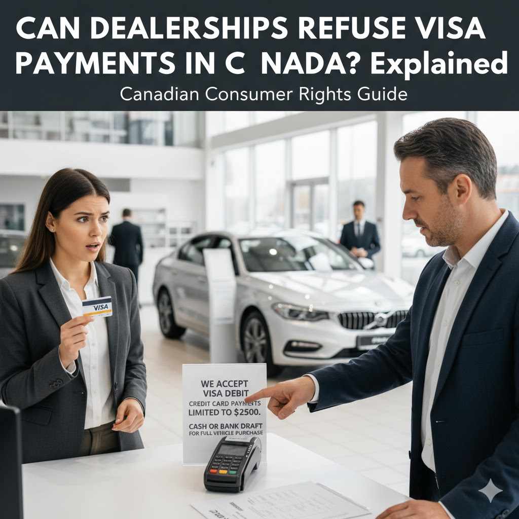 Can Dealerships Refuse Visa Payments In Canada Explained