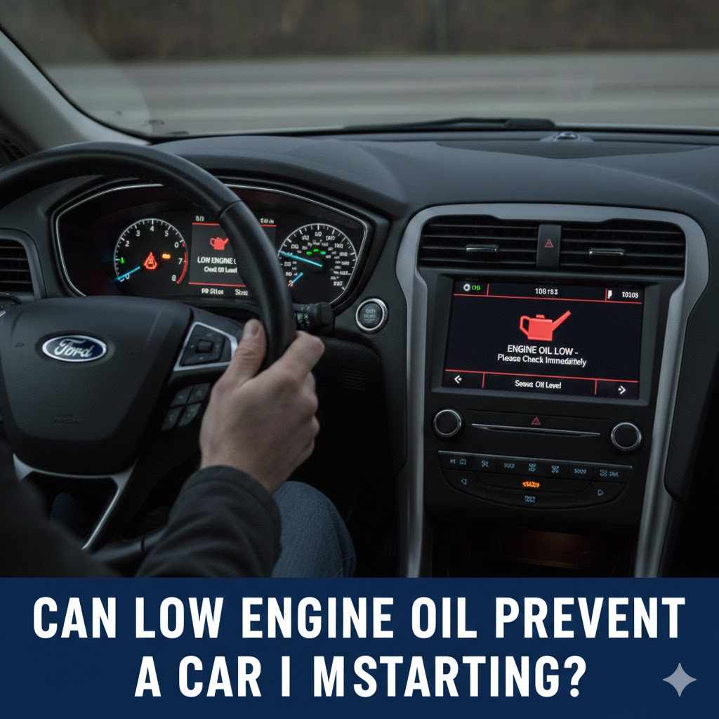 Can Low Engine Oil Prevent A Car From Starting?