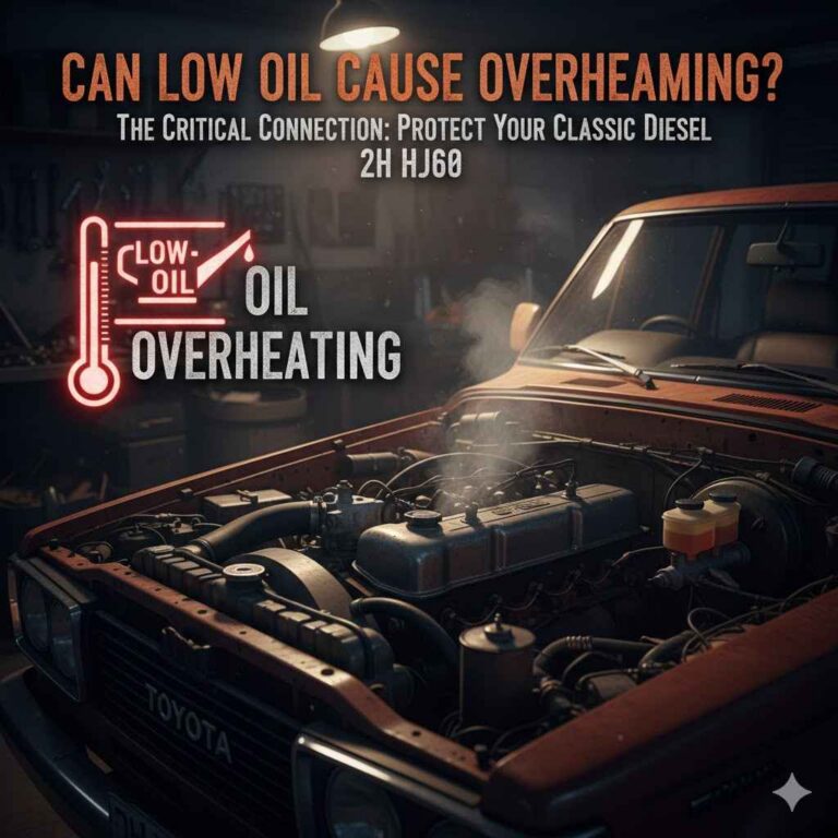 Can Low Oil Cause Overheating in 2H HJ60?