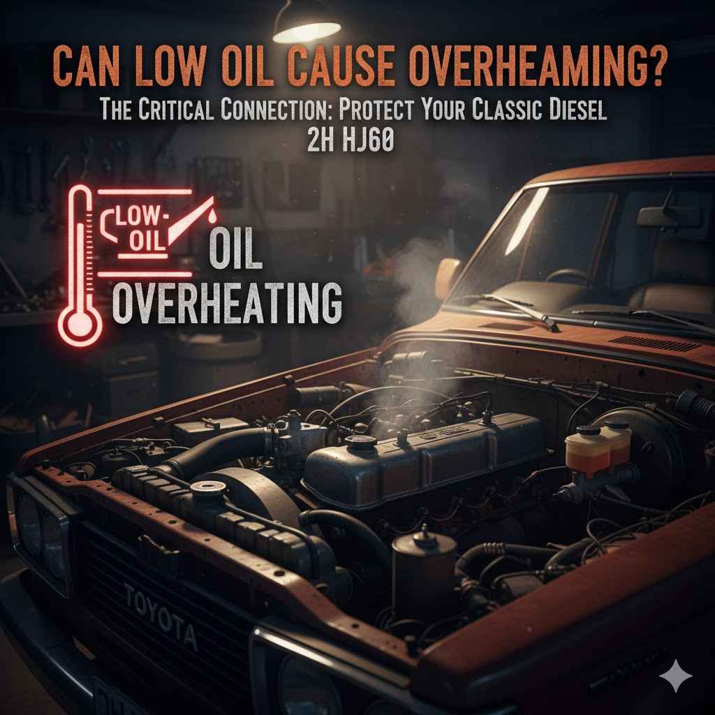 Can Low Oil Cause Overheating in 2H HJ60?