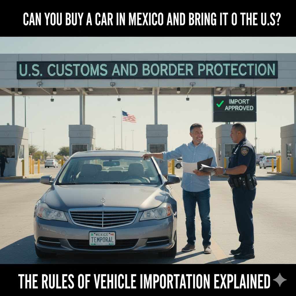 Can You Buy a Car in Mexico and Bring It to the U.S.?