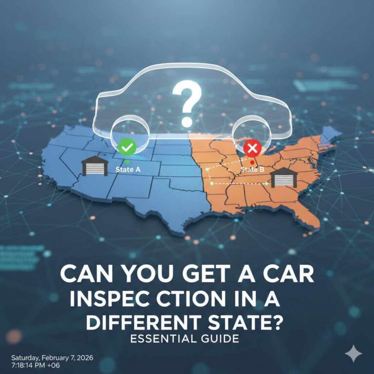 Can You Get a Car Inspection in a Different State?