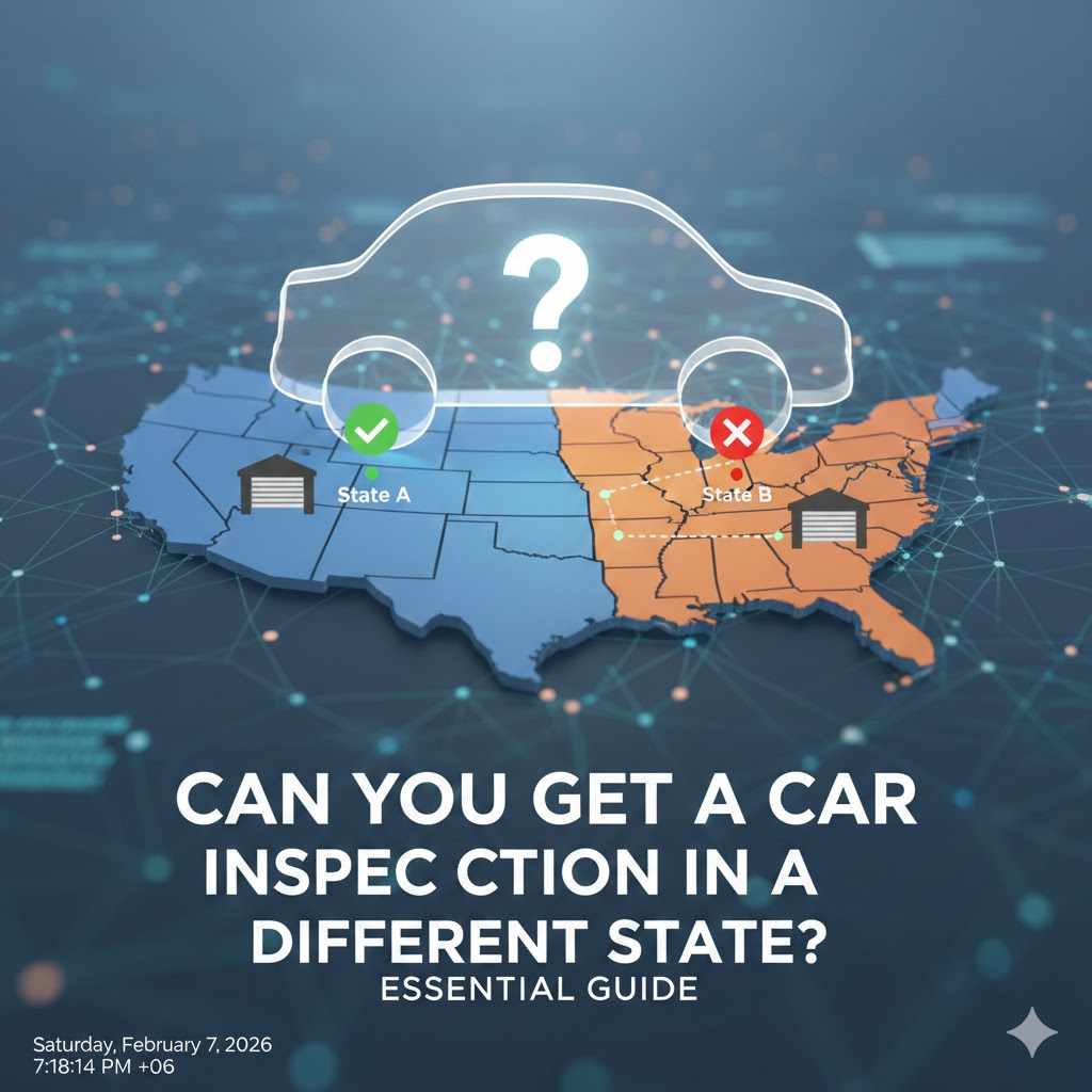 Can You Get a Car Inspection in a Different State?