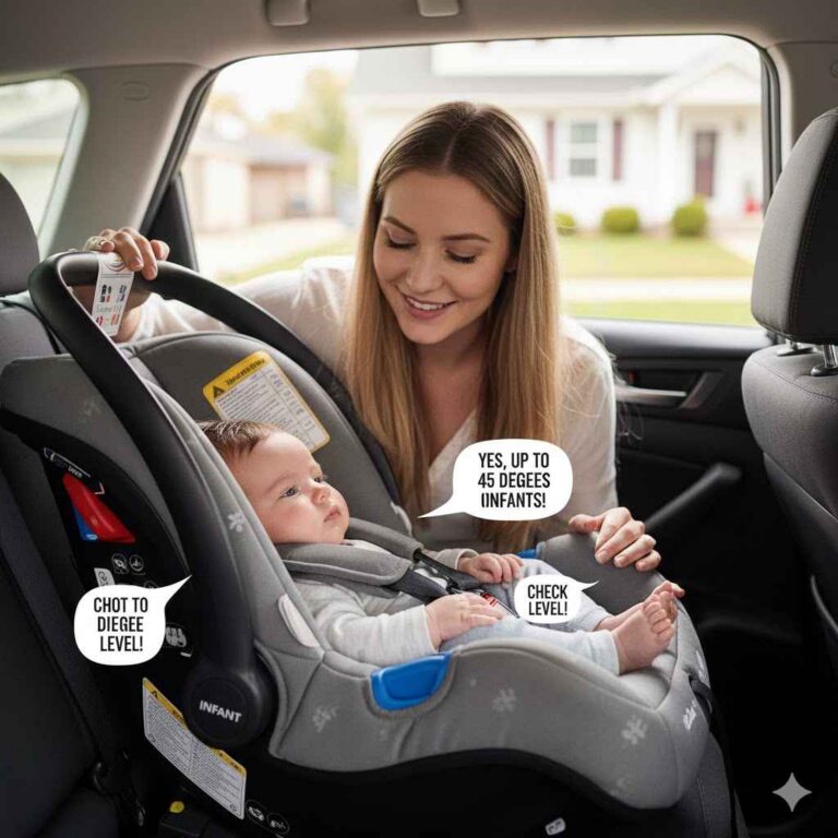 Can You Recline a Car Seat With Baby Inside