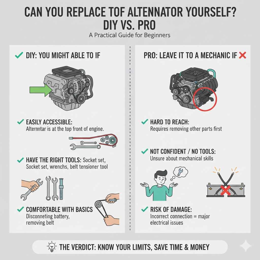 Can You Replace an Alternator Yourself