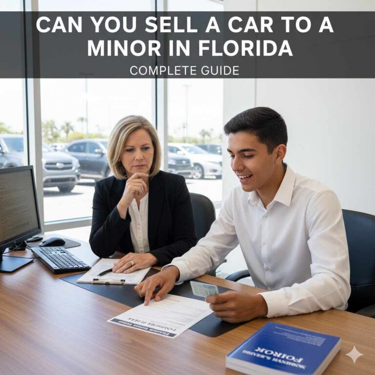 Can You Sell a Car to a Minor in Florida