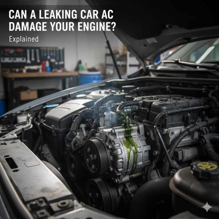 Can a Leaking Car AC Damage Your Engine