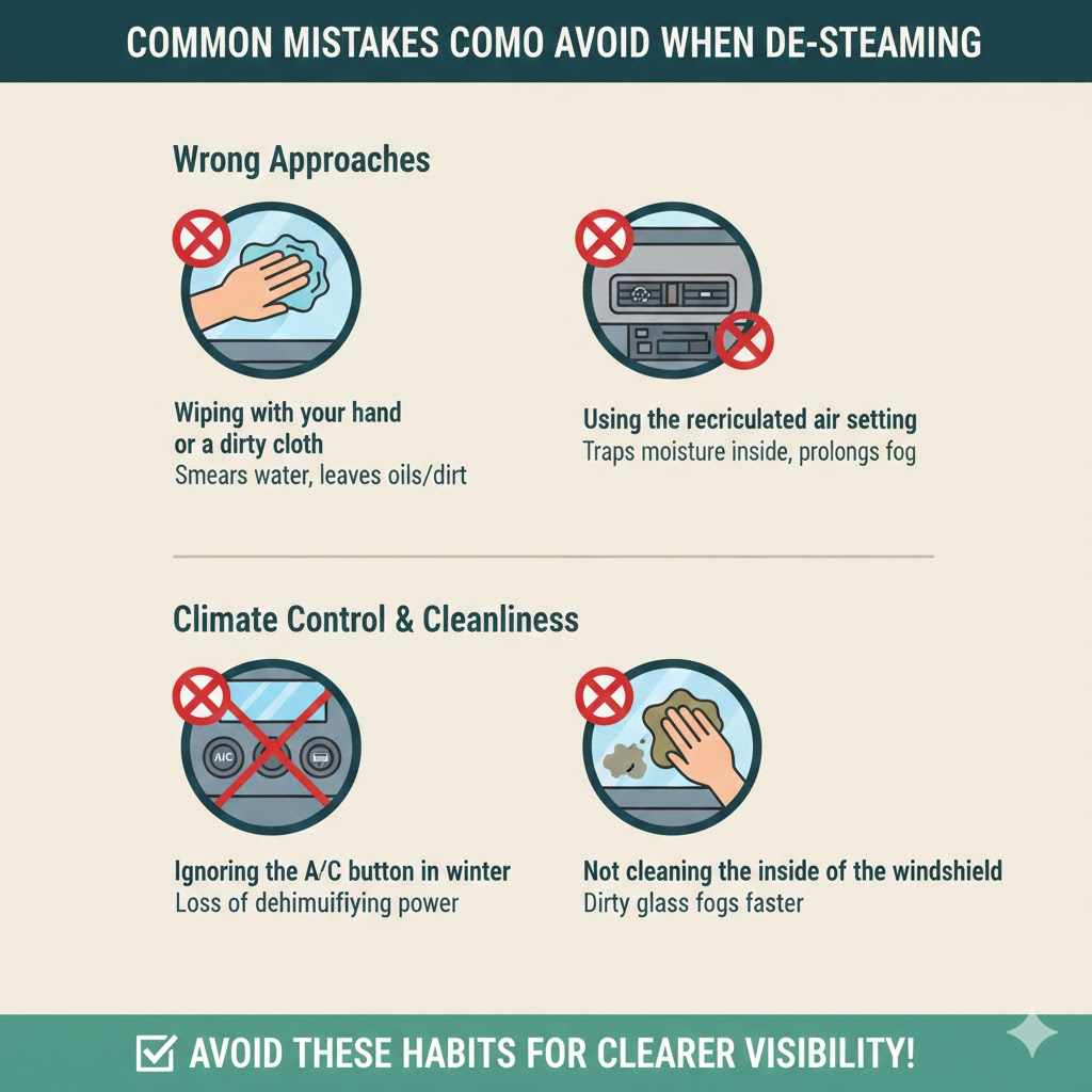 Common Mistakes to Avoid When De-Steaming


