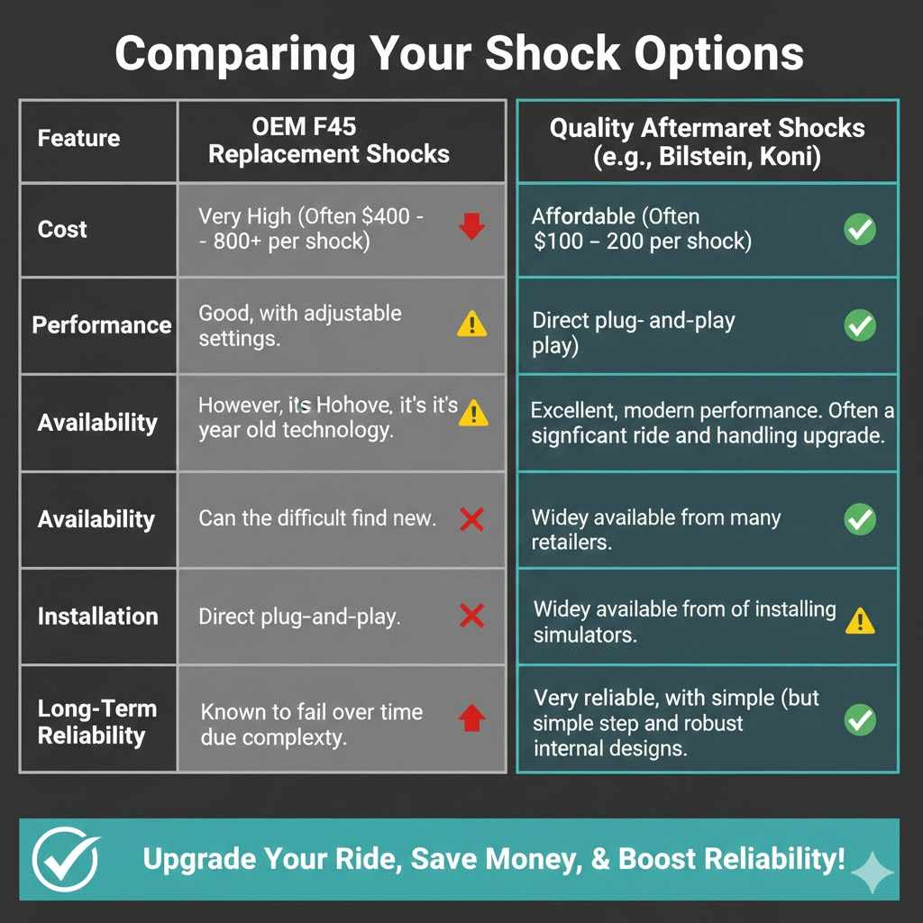 Comparing Your Shock Options

