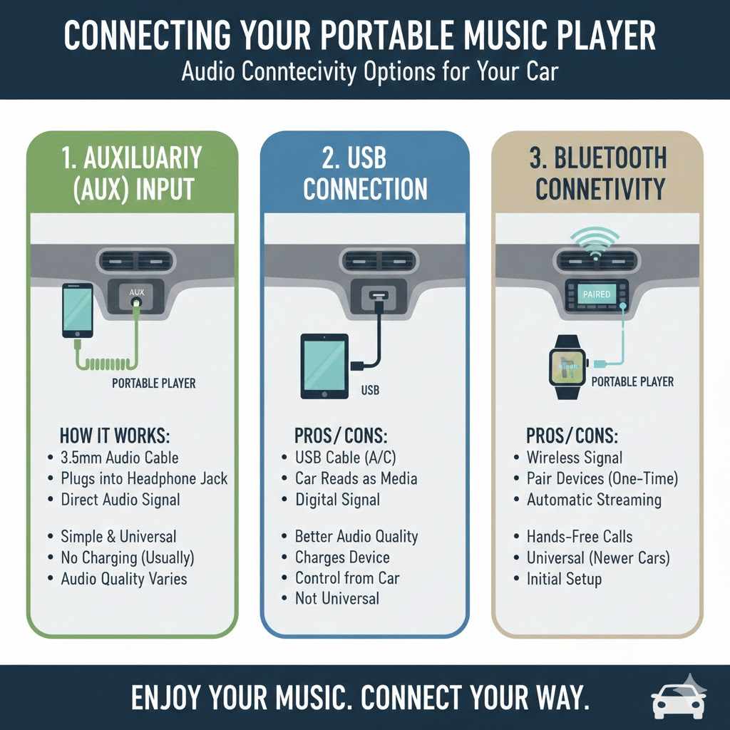 Connecting Your Portable Music Player
