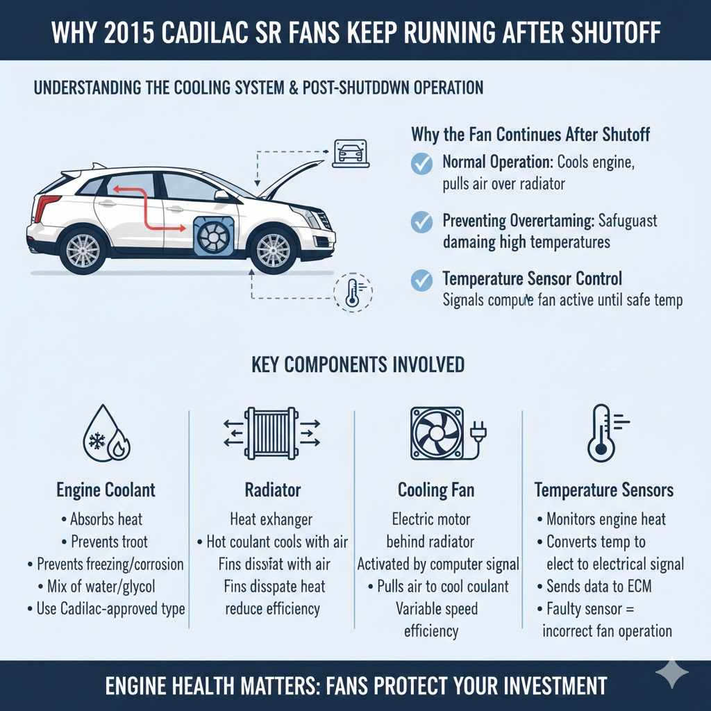 Understanding Why 2015 Cadillac SRX Fans Keep Running After Shutoff

