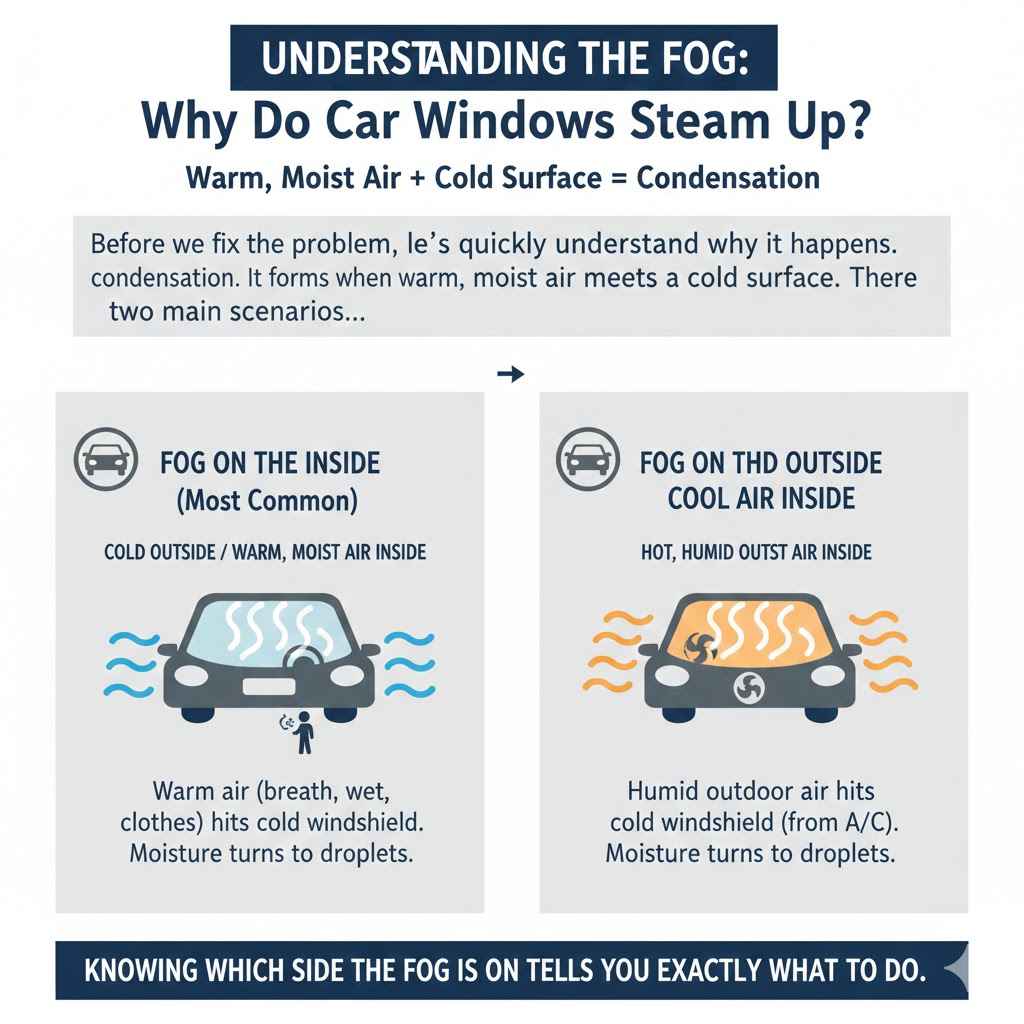 Why Do Car Windows Steam Up