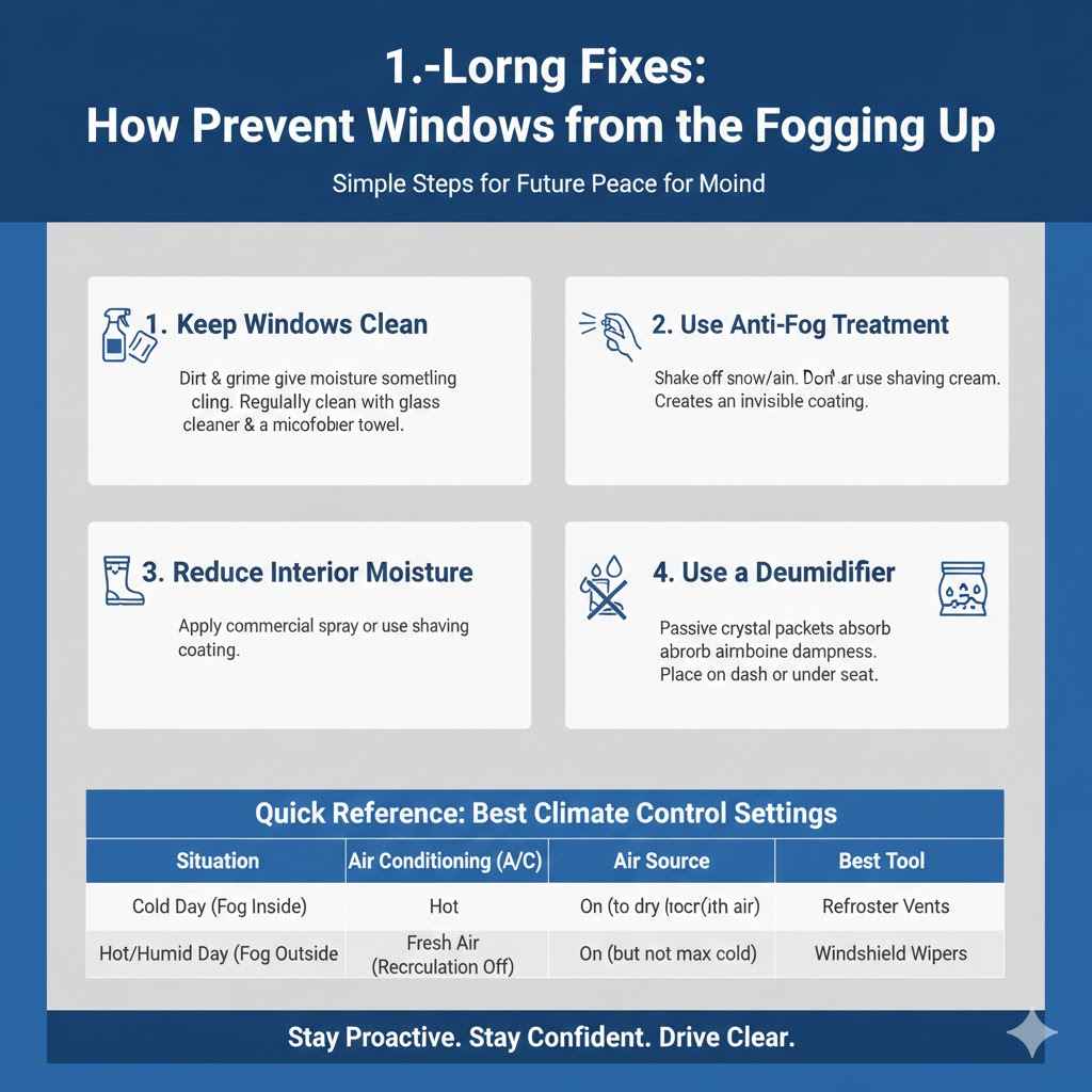 How to Prevent Windows from Fogging Up
