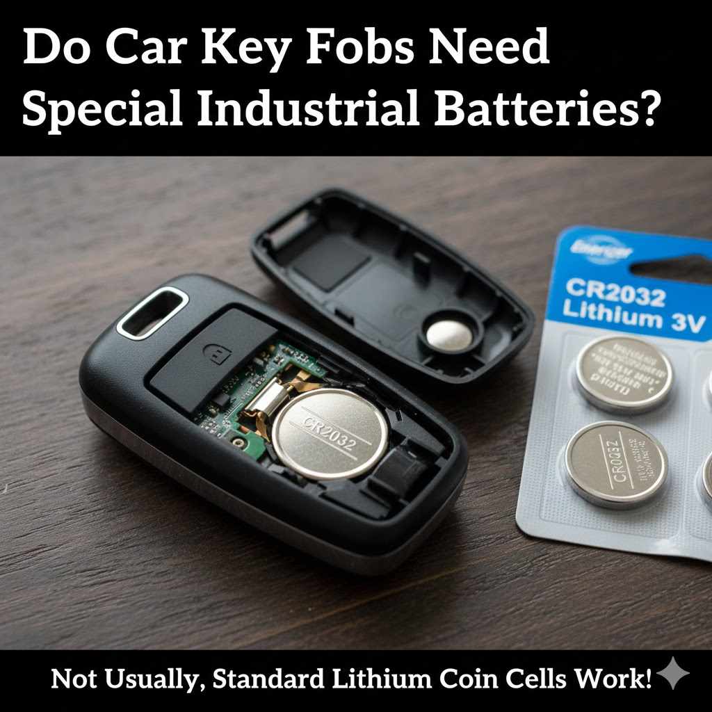 Do Car Key Fobs Need Special Industrial Batteries
