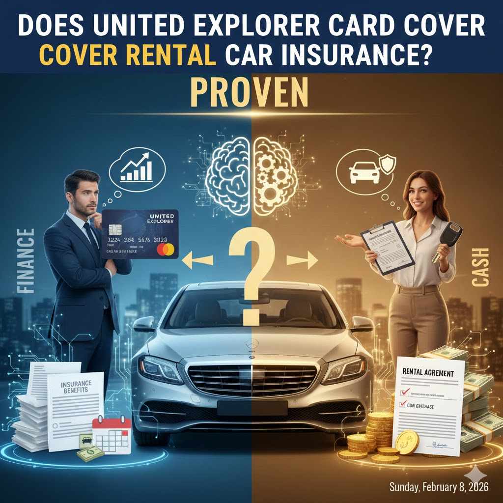 Does United Explorer Card Cover Rental Car Insurance