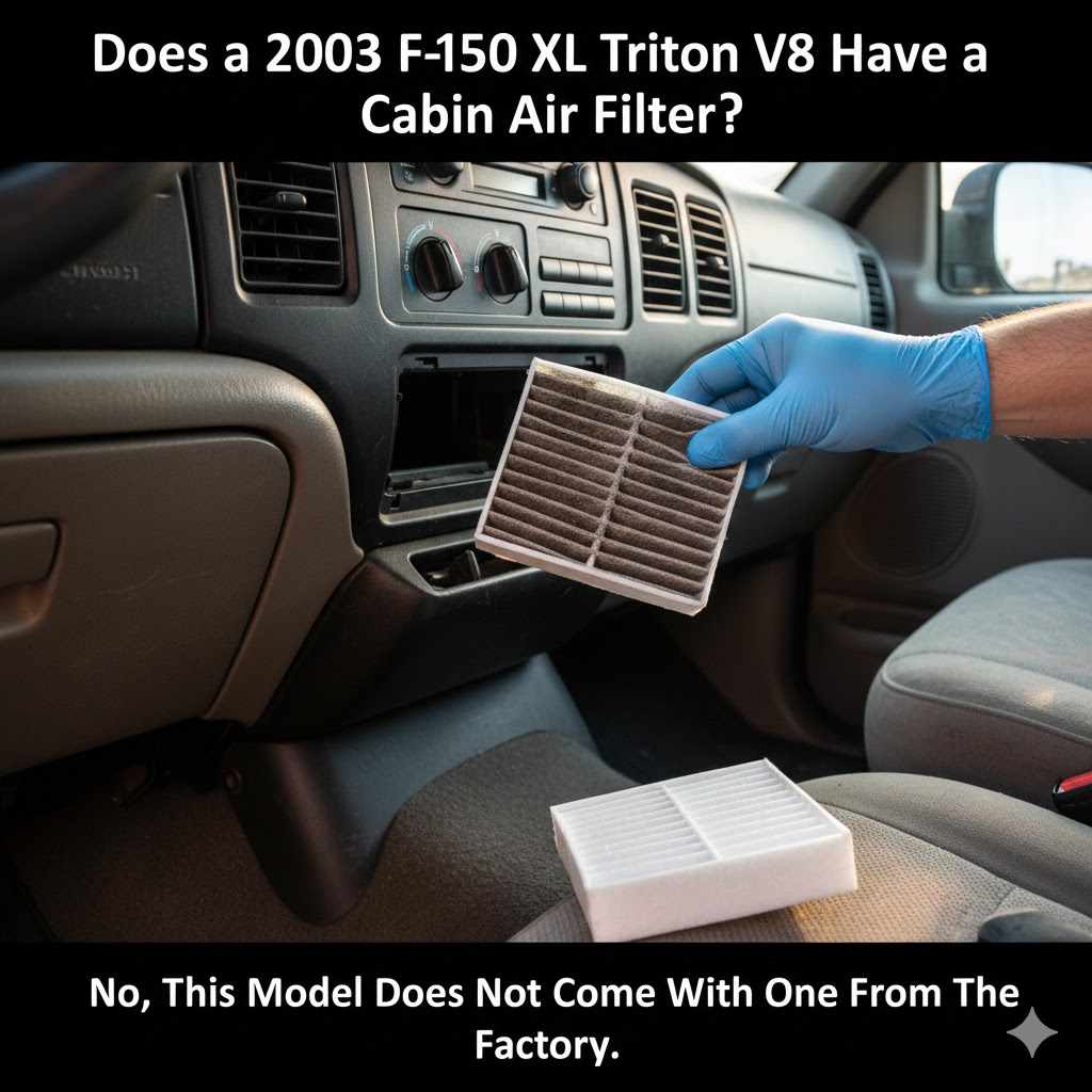 Does a 2003 F-150 XL Triton V8 Have a Cabin Air Filter
