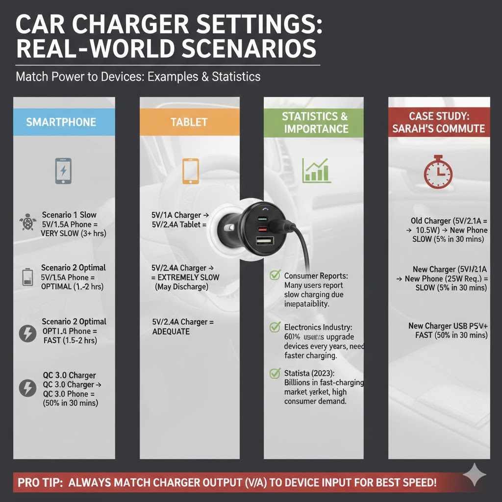 Example Scenarios and Statistics