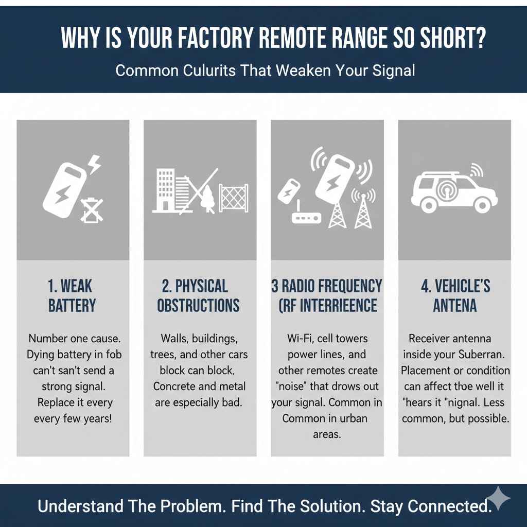 Why Is Your Factory Remote Range So Short
