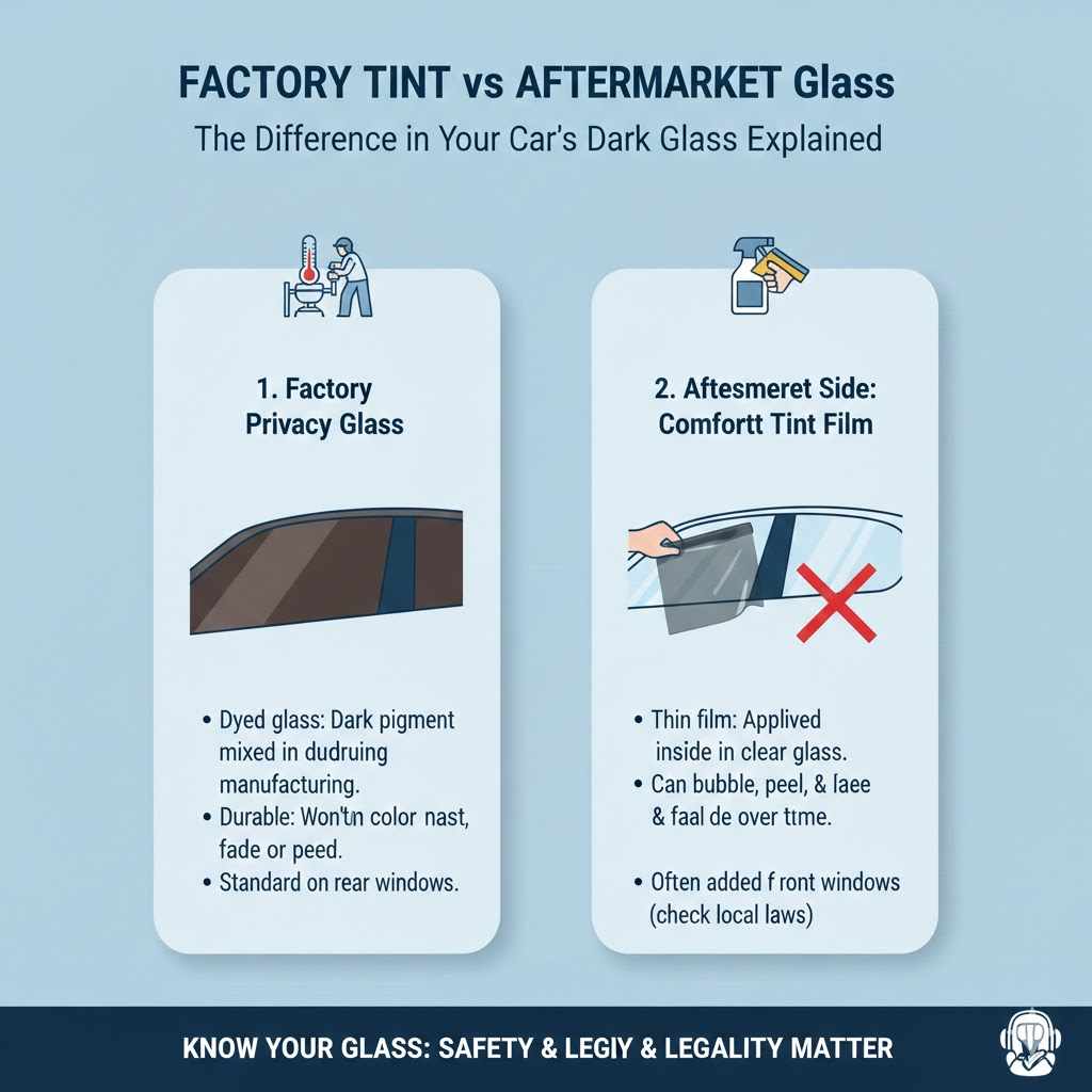 First, What Is That "Factory Tint" Anyway?