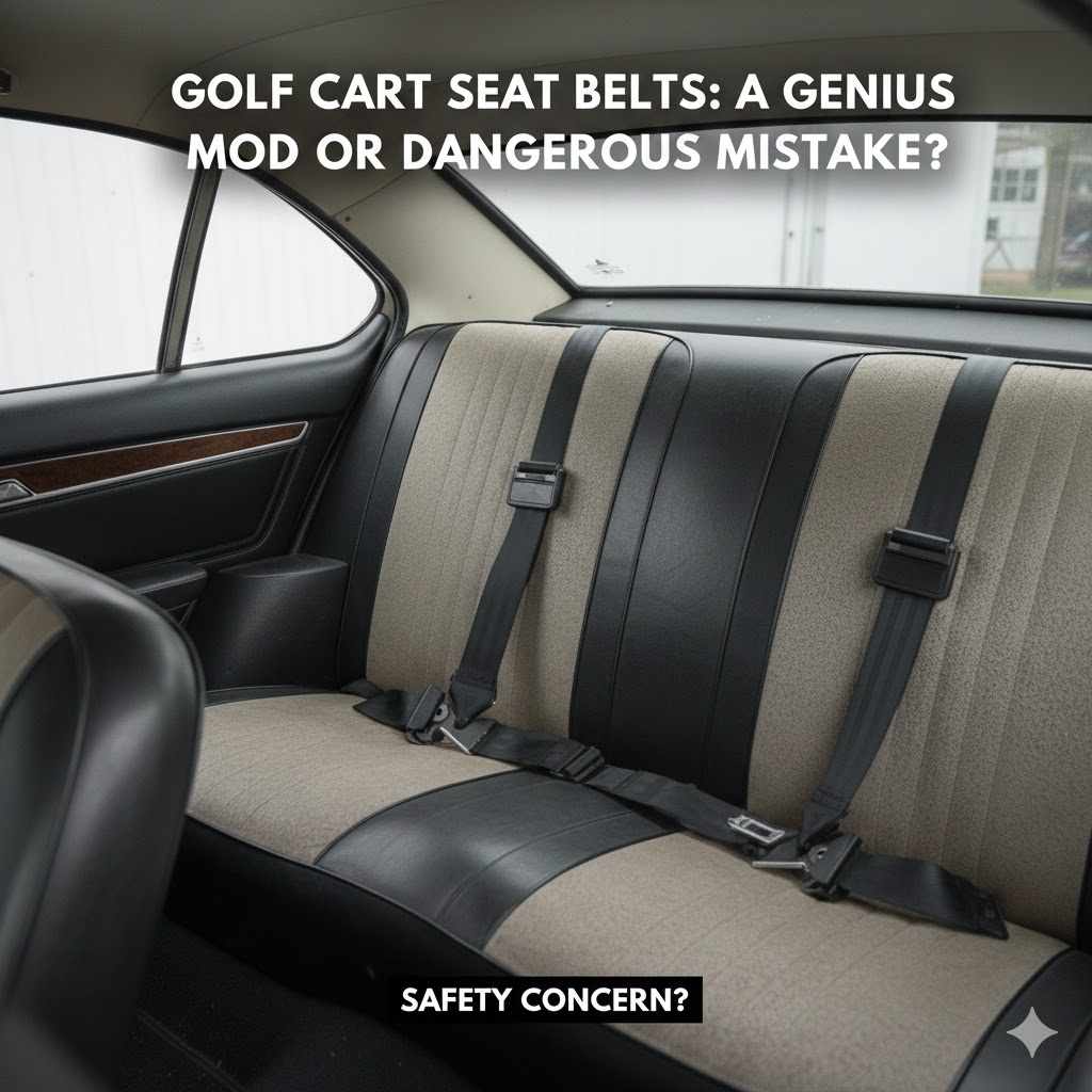 Golf Cart Seat Belts