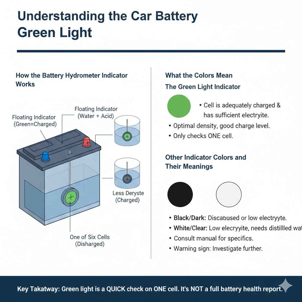 Understanding Your Car Battery Green Light