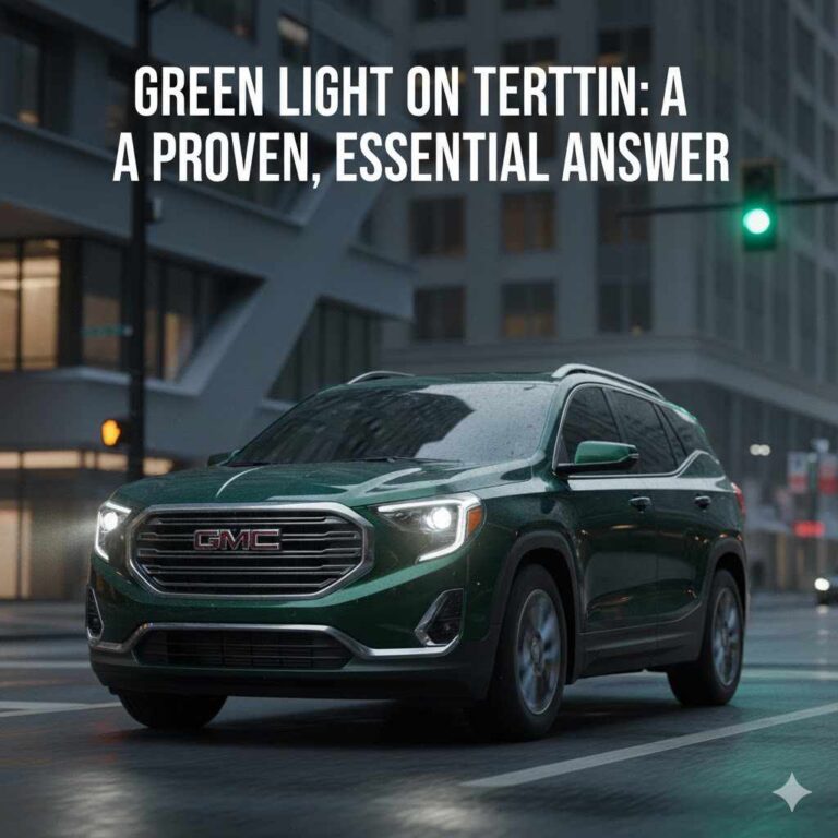 _Green Light on GMC Terrain
