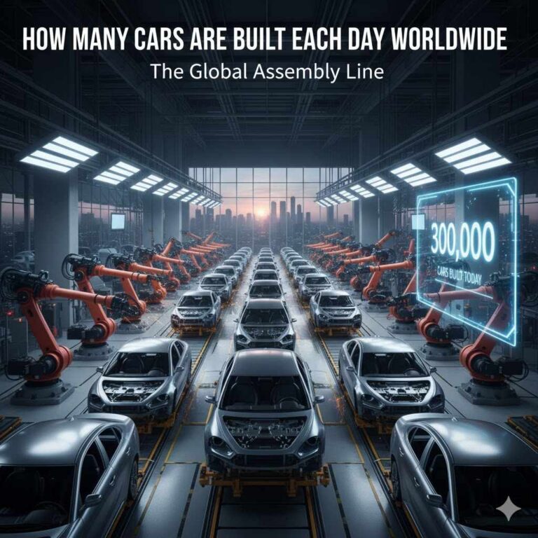 How Many Cars Are Built Each Day Worldwide