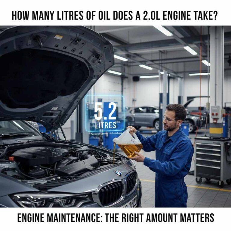 How Many Litres Of Oil Does A 2.0L Engine Take?