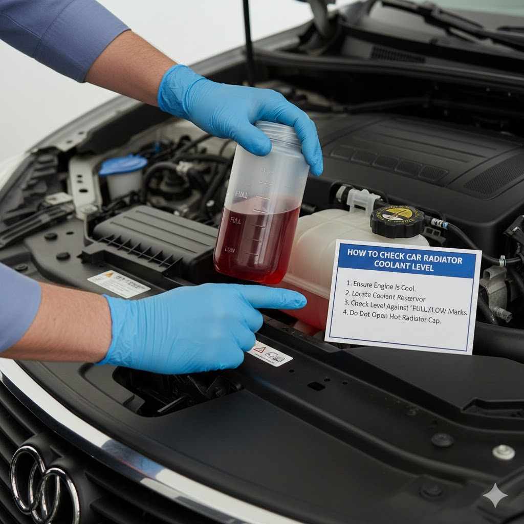 How To Check Car Radiator Coolant Level