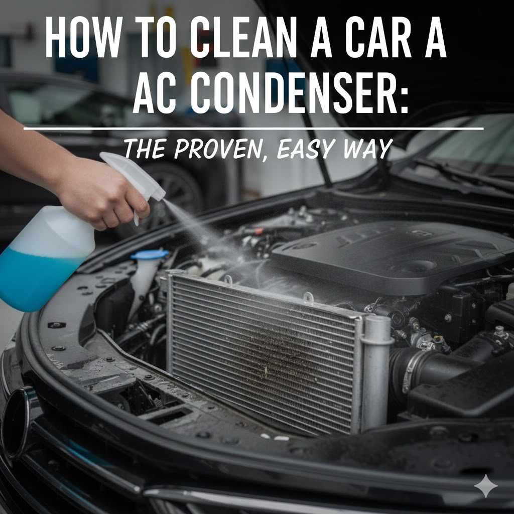 How To Clean A Car AC Condenser