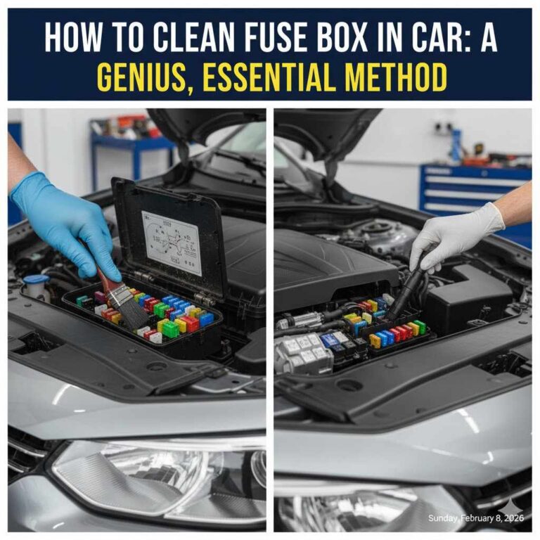 How To Clean Fuse Box In Car