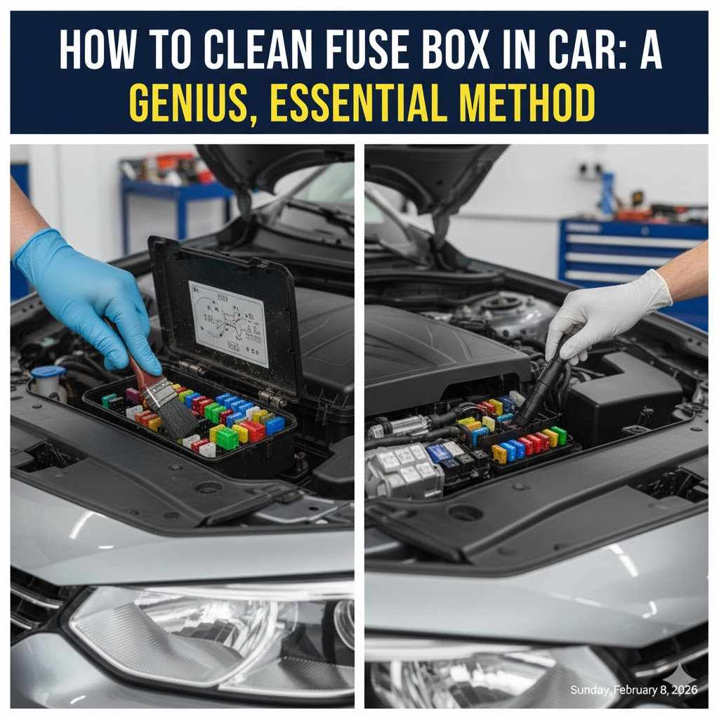 How To Clean Fuse Box In Car