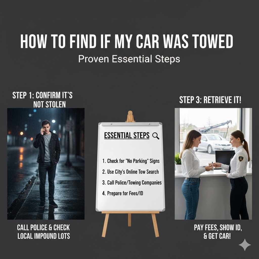 How To Find If My Car Was Towed
