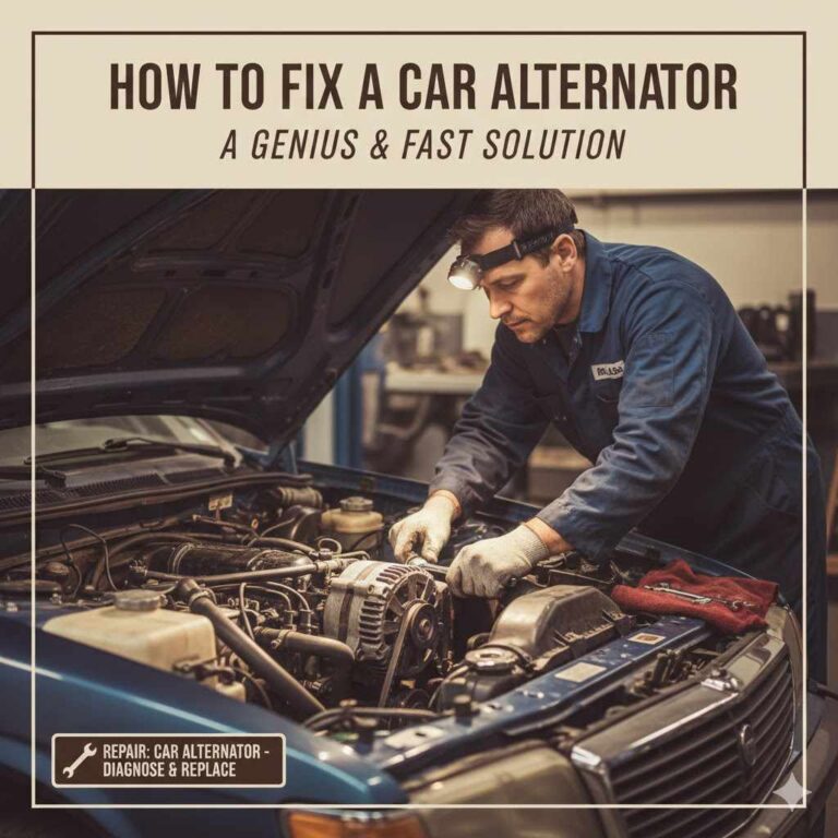 How To Fix A Car Alternator