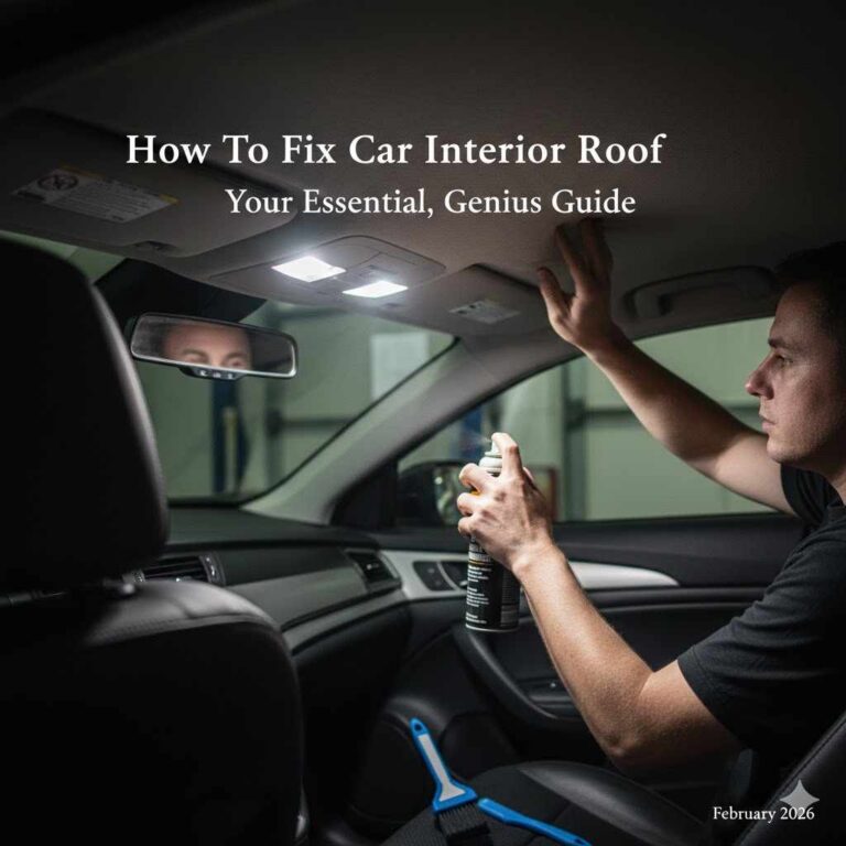 How To Fix Car Interior Roof