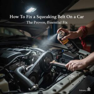 How To Fix a Squeaking Belt On a Car: The Proven, Essential Fix