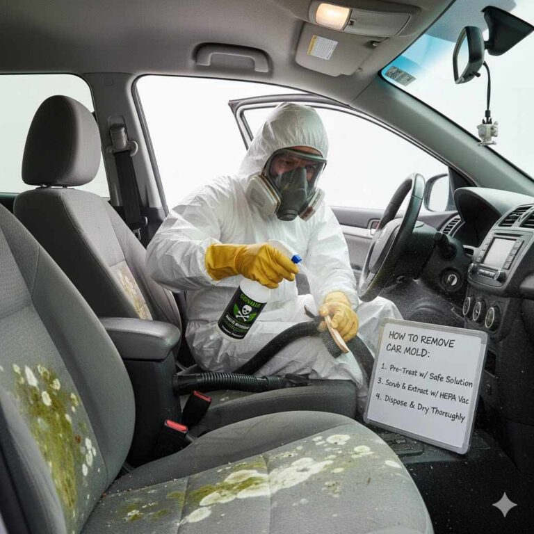 How To Remove Mold In A Car