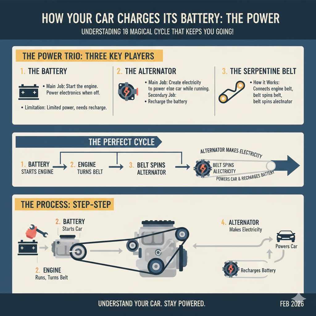 How Your Car Charges Its Battery
