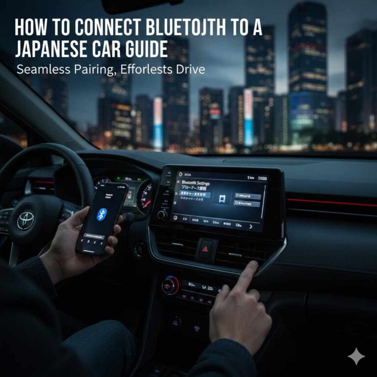 How to Connect Bluetooth to a Japanese Car Guide