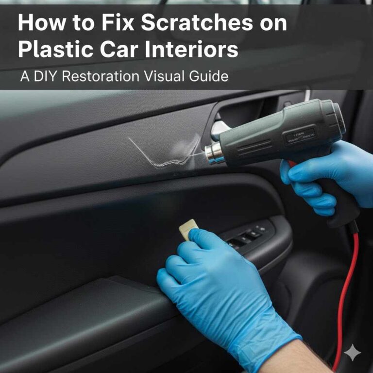 How to Fix Scratches on Plastic Car Interiors