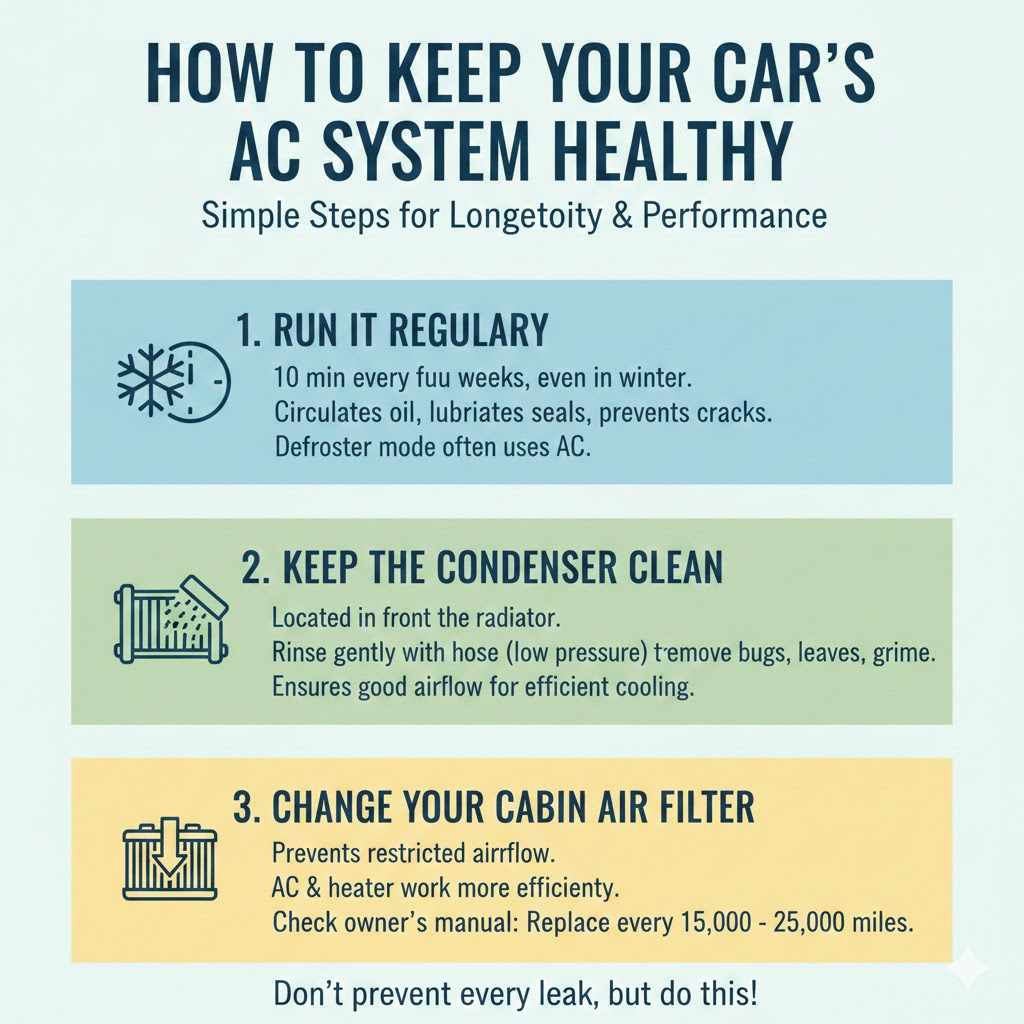 How to Keep Your Car's AC System Healthy