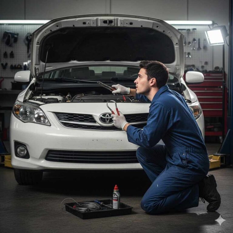 How to Open a 2012 Corolla Hood When Latch Is Broken