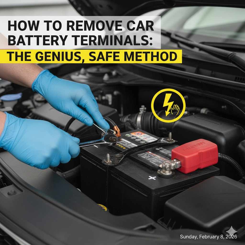 How to Remove Car Battery Terminals
