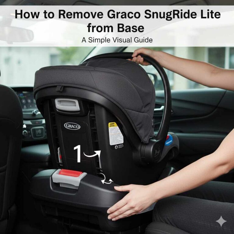 How to Remove Graco SnugRide Lite from Base