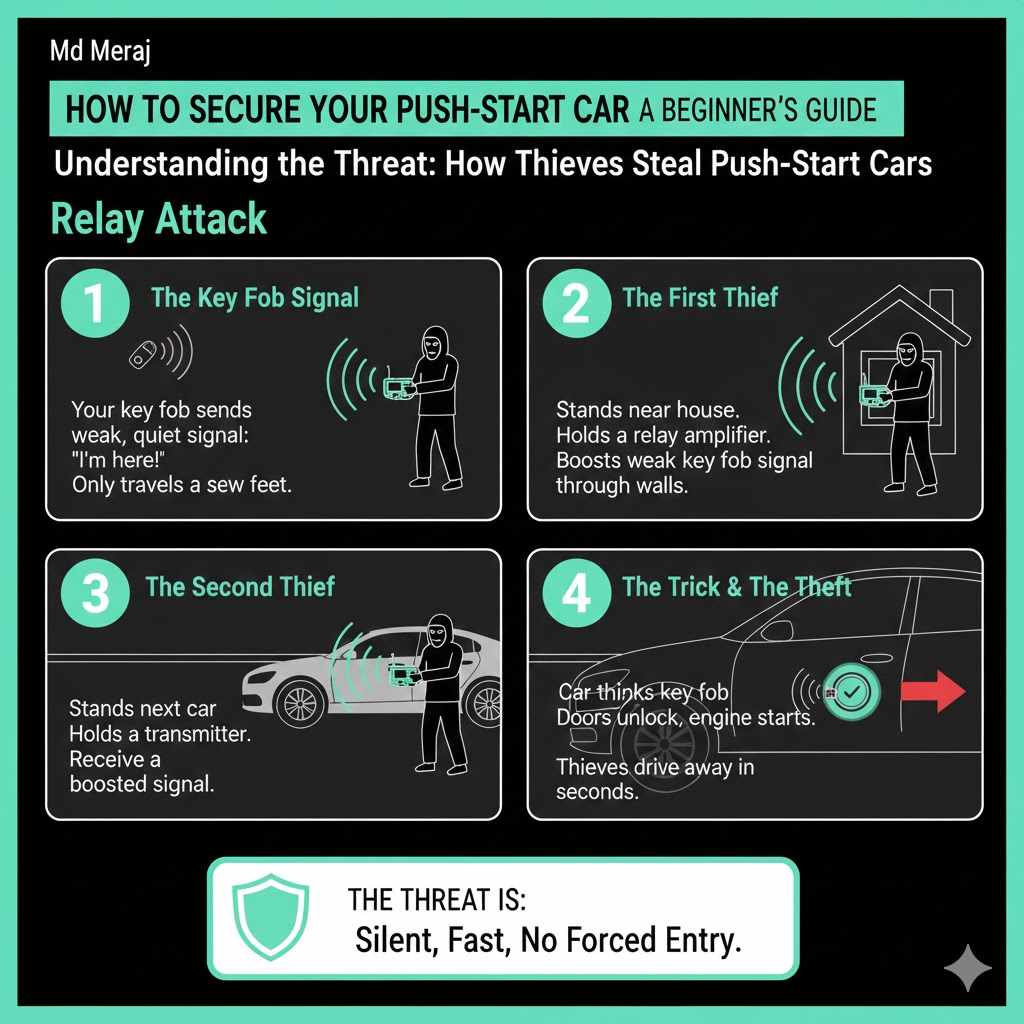 How to Secure Your Push-Start Car From Theft