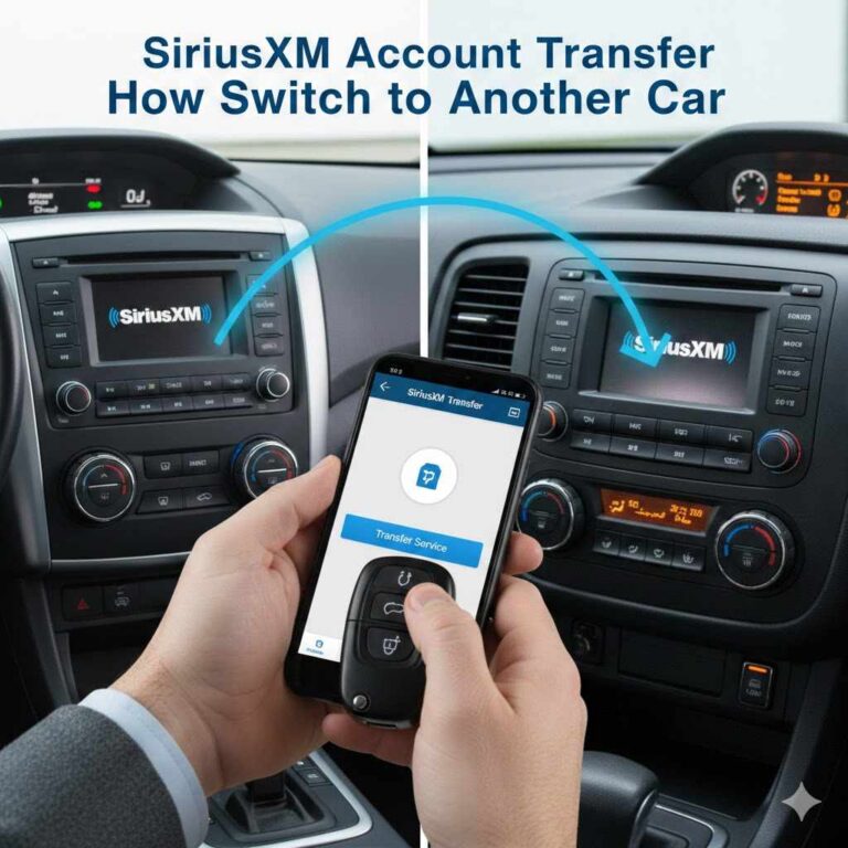 How to Switch SiriusXM to Another Car