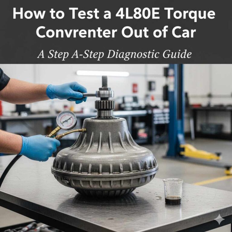 How to Test a 4L80E Torque Converter Out of Car