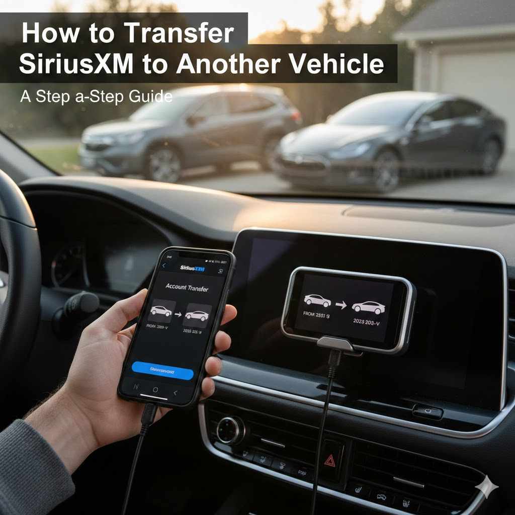 How to Transfer SiriusXM to Another Vehicle