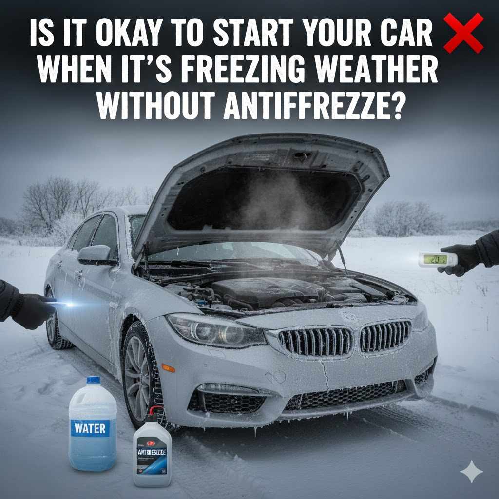 Is It Okay To Start Your Car When It'S Freezing Weather Without Antifreeze