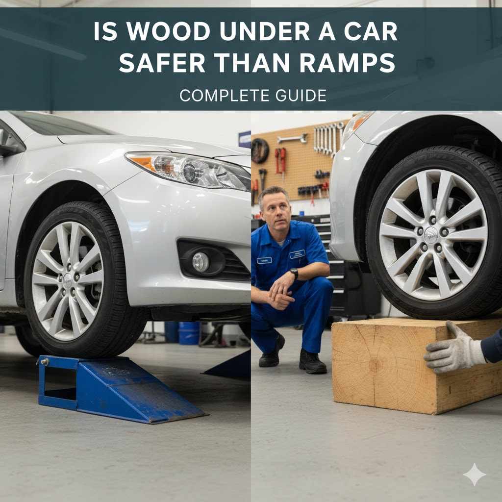 Is Wood Under a Car Safer Than Ramps